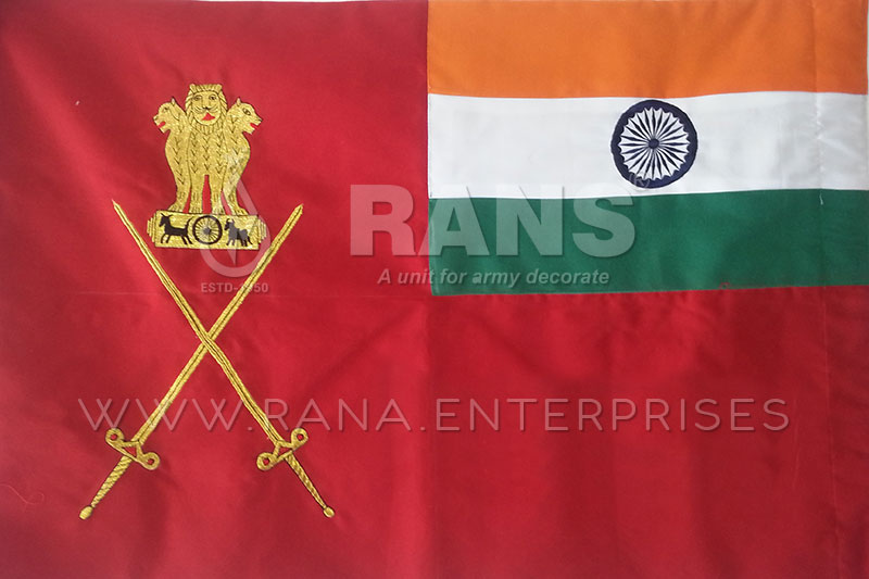 Indian Army, Military Flags - 001