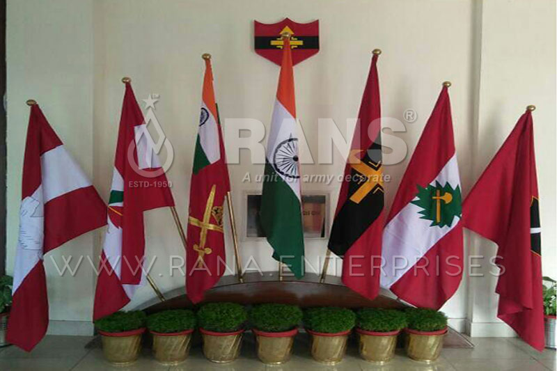 Indian Army, Military Flags - 002