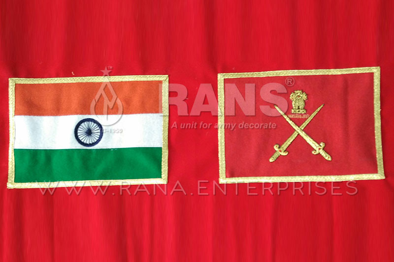 Indian Army, Military Flags - 003