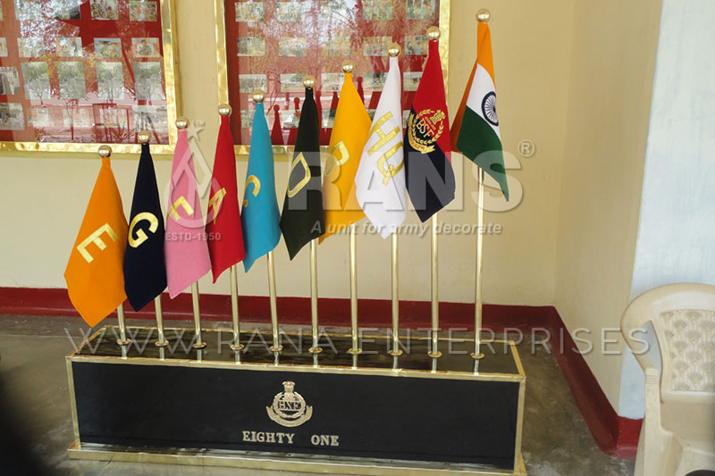 Indian Army, Military Flags - 007